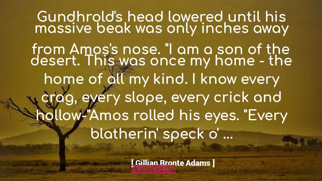 Beak quotes by Gillian Bronte Adams