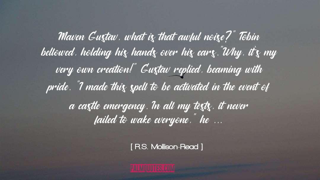 Beaming quotes by R.S. Mollison-Read