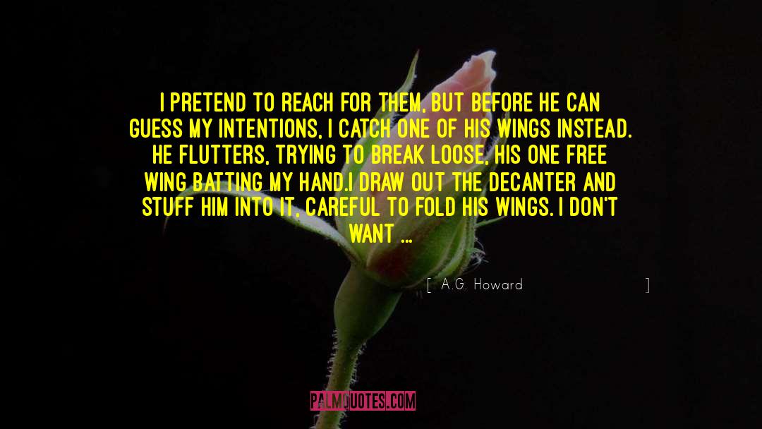 Beaming quotes by A.G. Howard