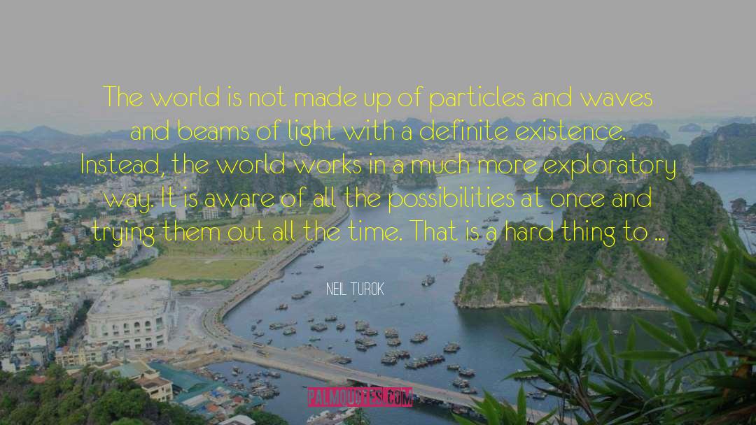 Beams Of Light quotes by Neil Turok
