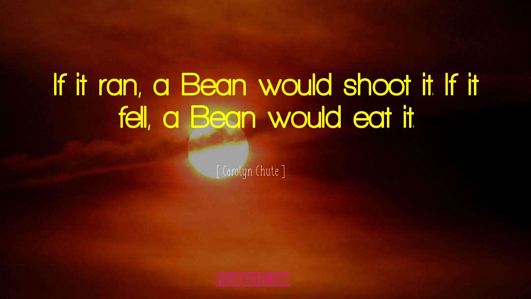 Bean quotes by Carolyn Chute