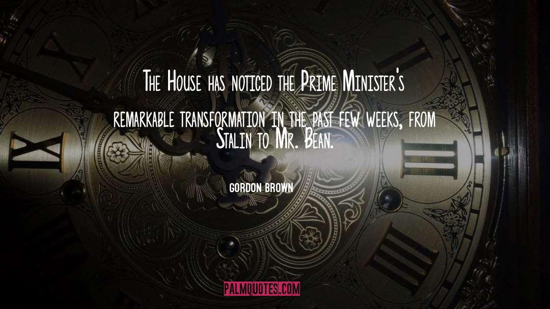 Beans quotes by Gordon Brown