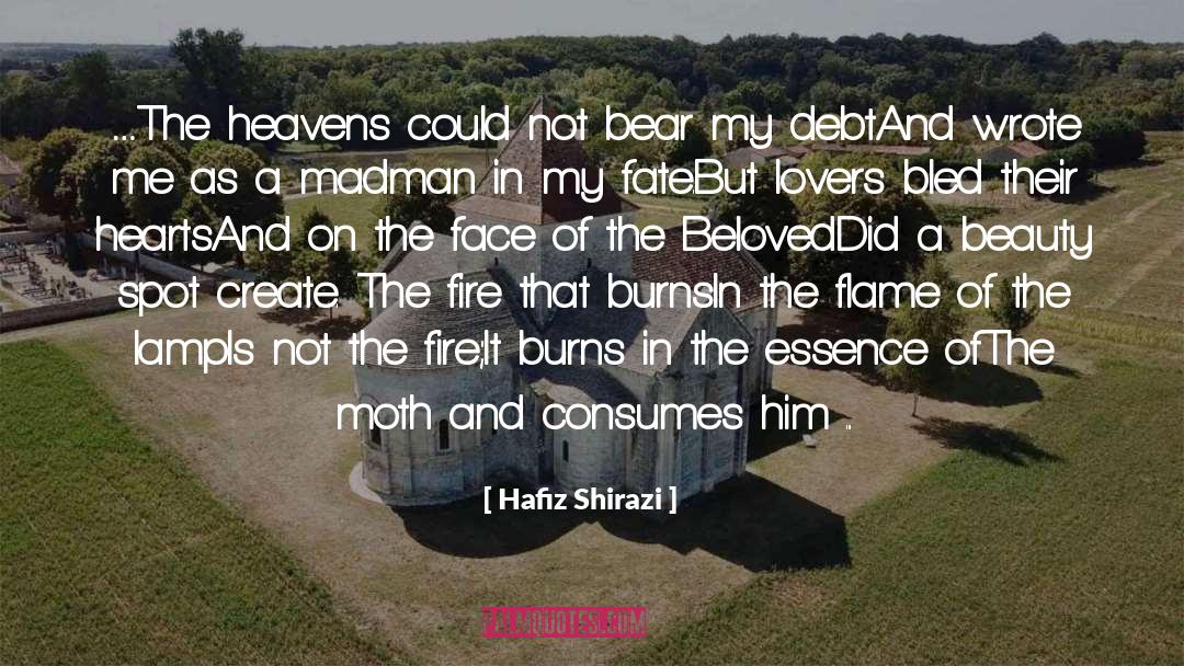 Bear quotes by Hafiz Shirazi