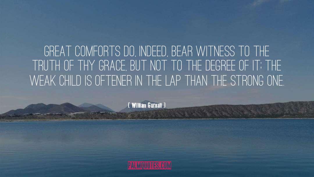 Bear Witness quotes by William Gurnall