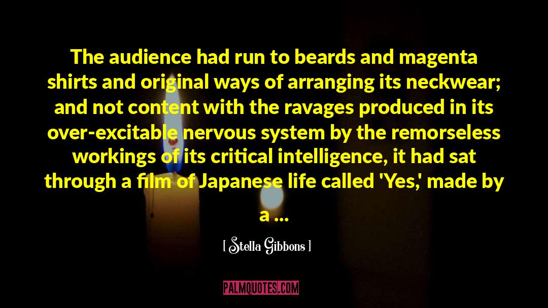 Beards quotes by Stella Gibbons