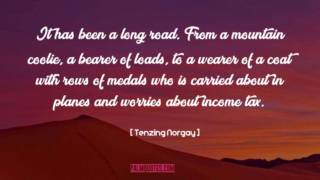 Bearer quotes by Tenzing Norgay