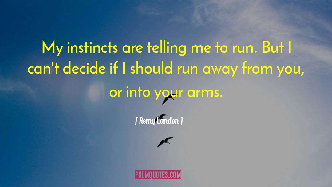 Bearing Arms quotes by Remy Landon