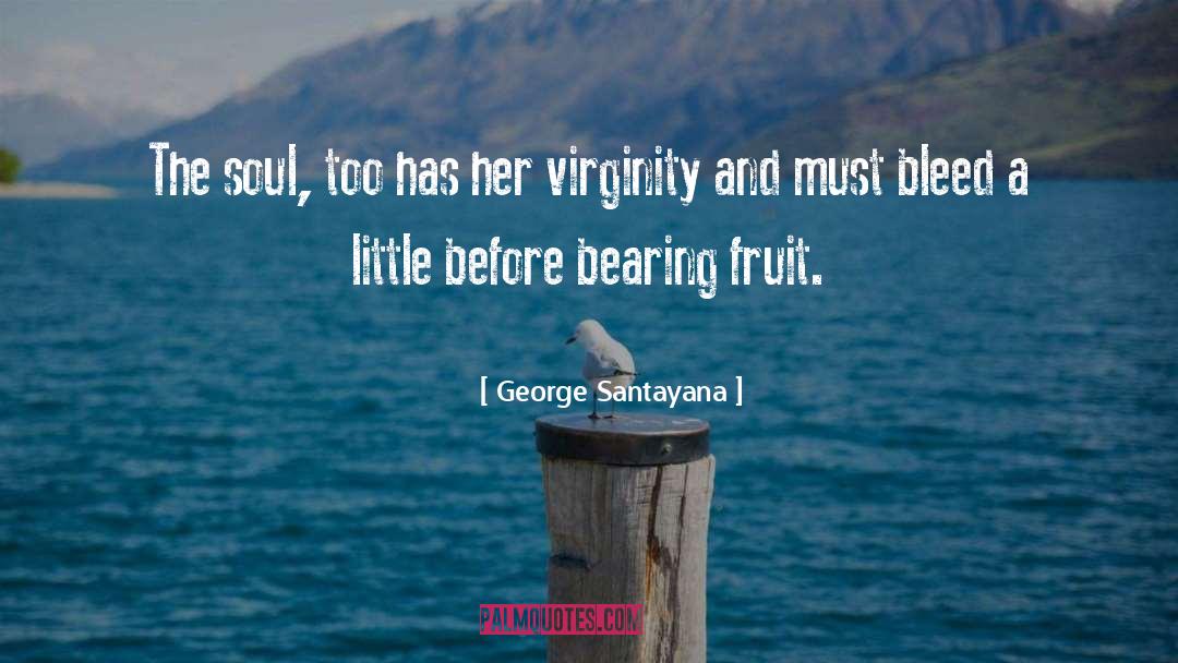 Bearing quotes by George Santayana