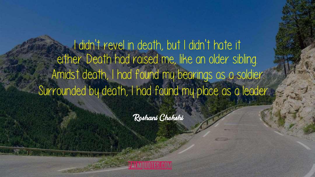 Bearings quotes by Roshani Chokshi