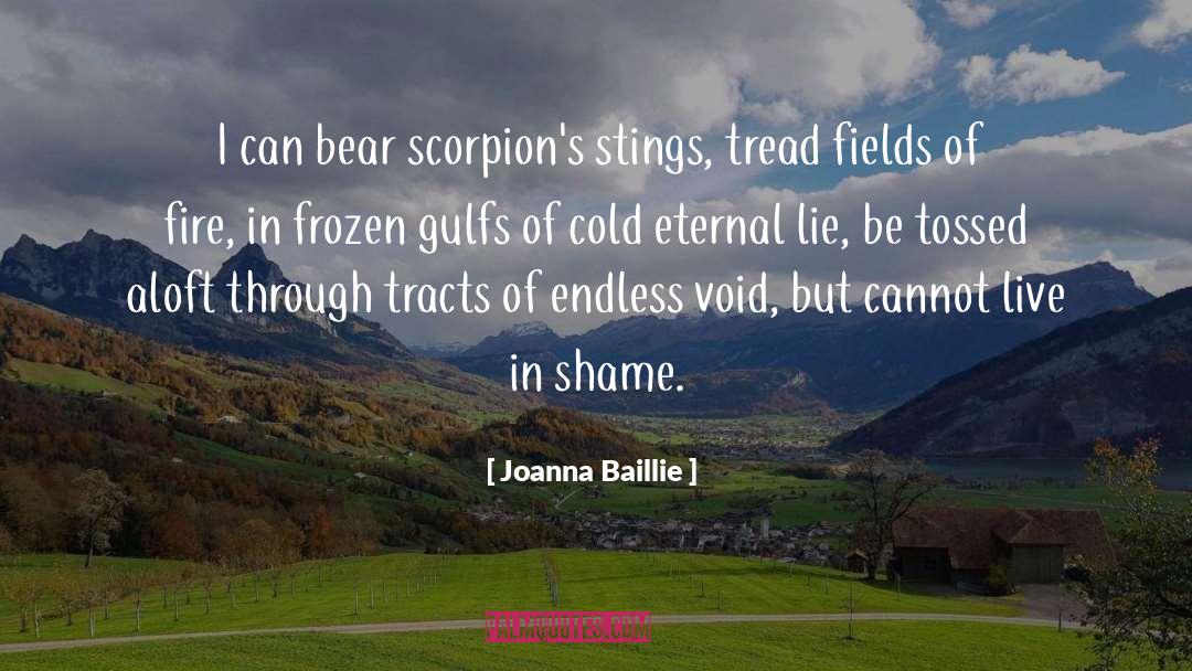 Bears quotes by Joanna Baillie