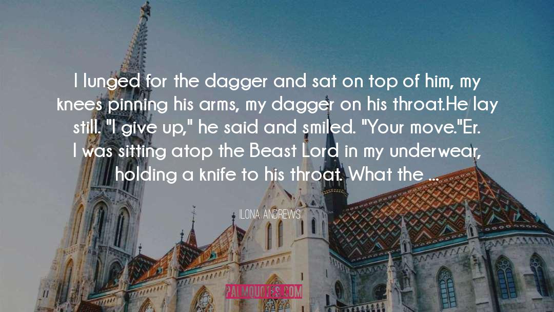 Beast Lord quotes by Ilona Andrews