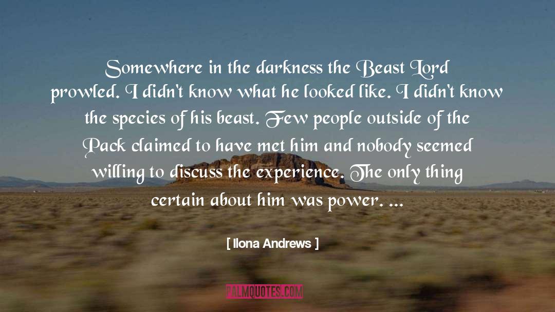 Beast Lord quotes by Ilona Andrews