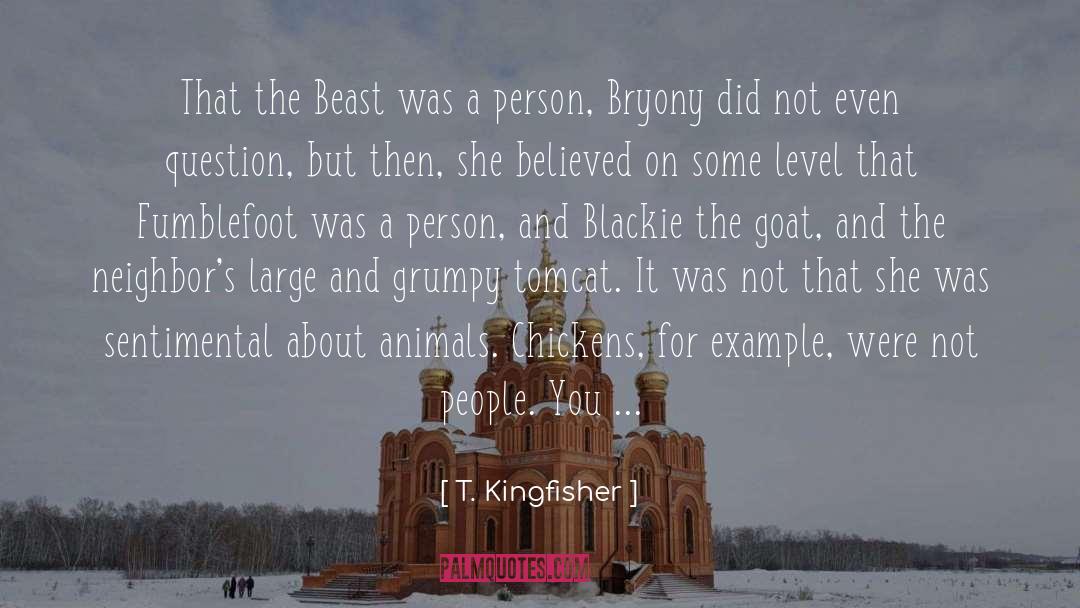 Beast quotes by T. Kingfisher