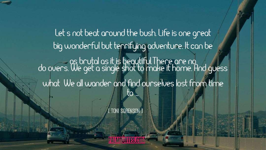 Beat Around The Bush quotes by Toni Sorenson