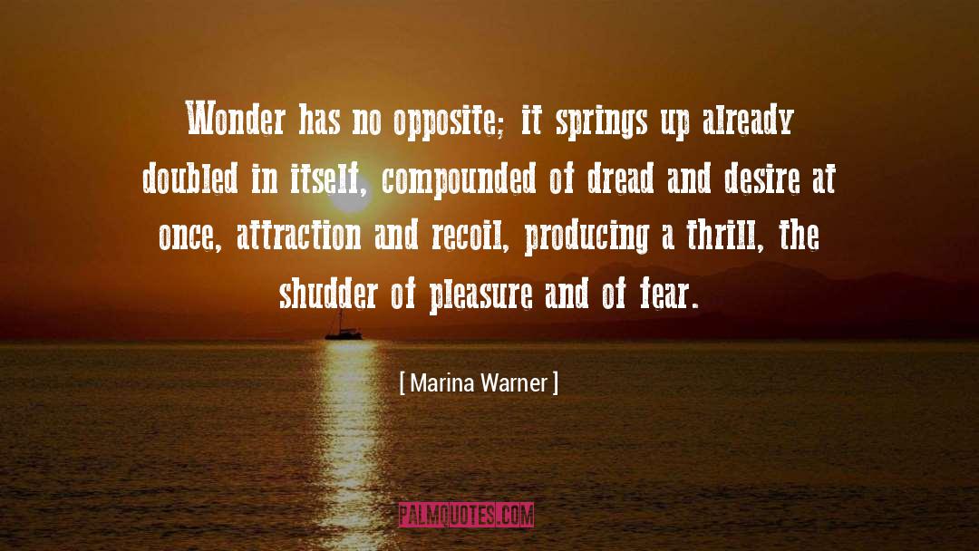 Beat Fear quotes by Marina Warner