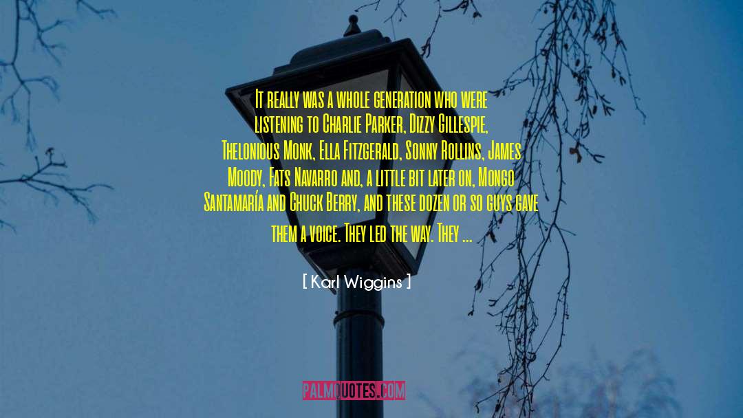 Beat Poetry quotes by Karl Wiggins