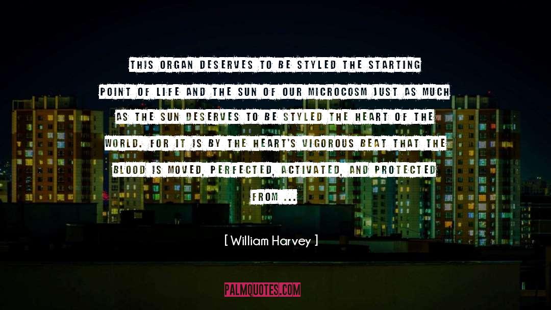 Beat Poetry quotes by William Harvey