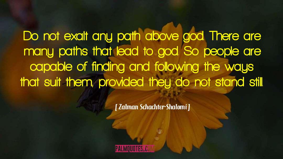 Beaten Path quotes by Zalman Schachter-Shalomi