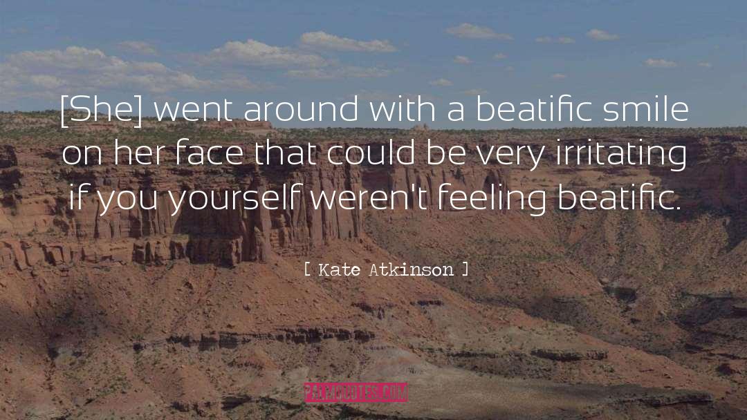 Beatific quotes by Kate Atkinson