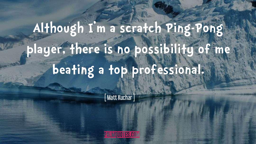 Beating quotes by Matt Kuchar