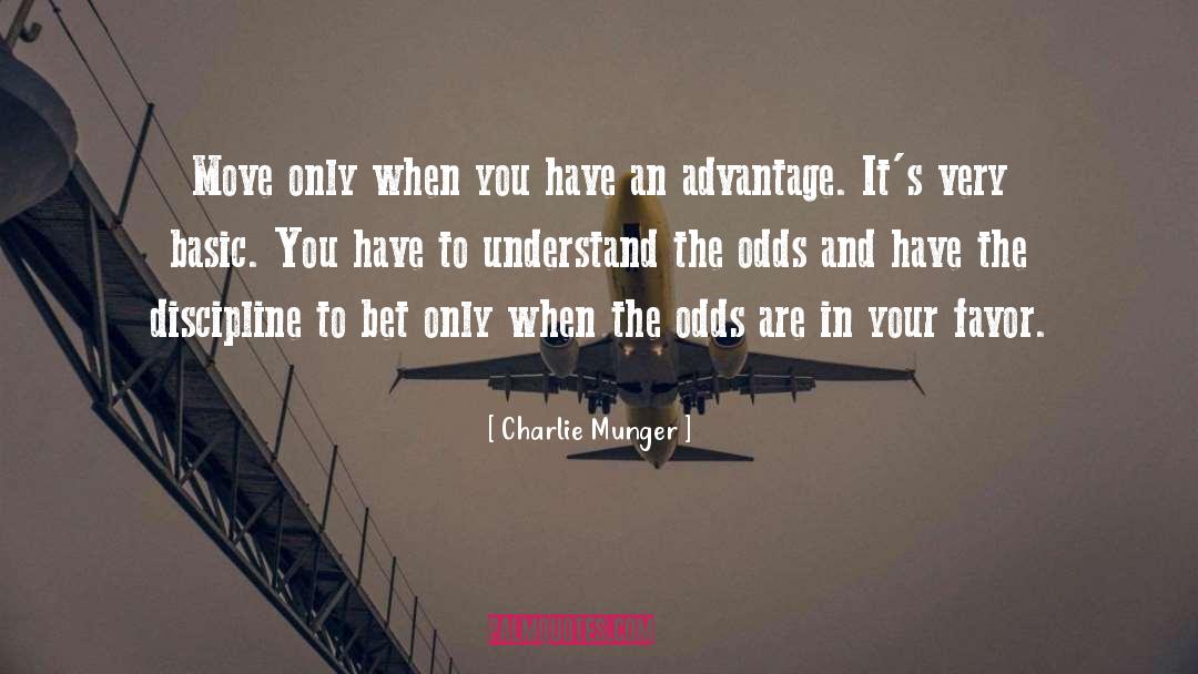 Beating The Odds quotes by Charlie Munger