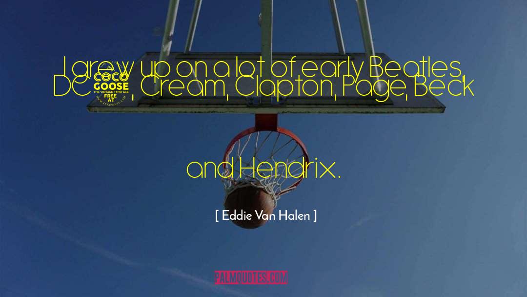 Beatles quotes by Eddie Van Halen