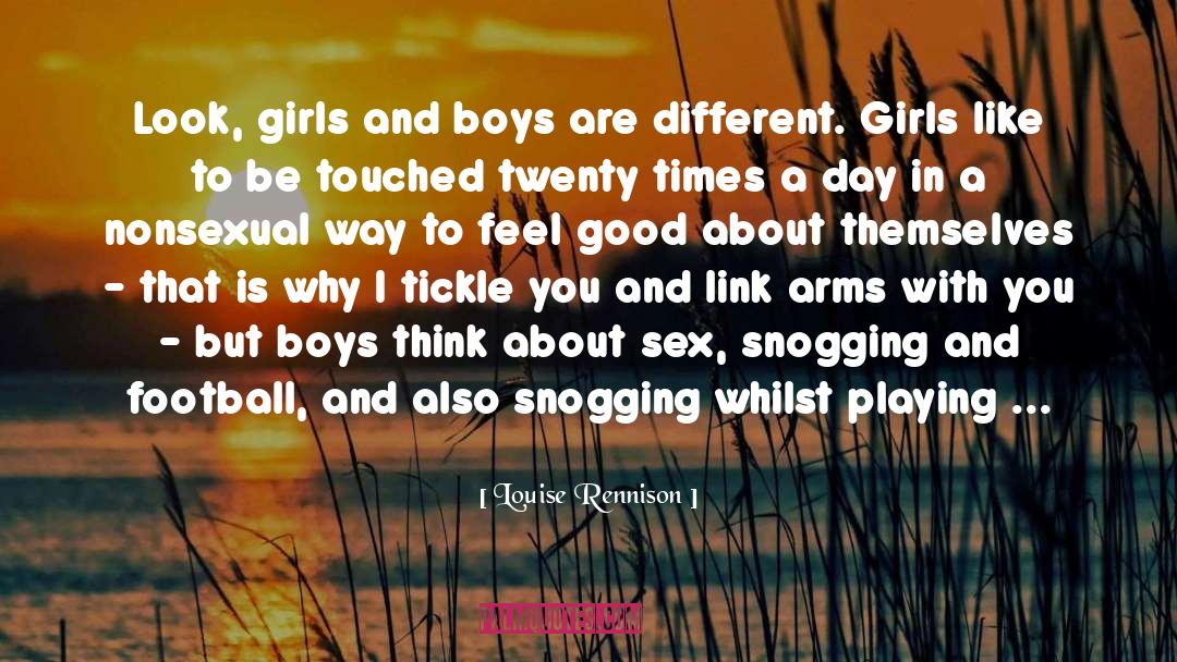 Beatport Link quotes by Louise Rennison