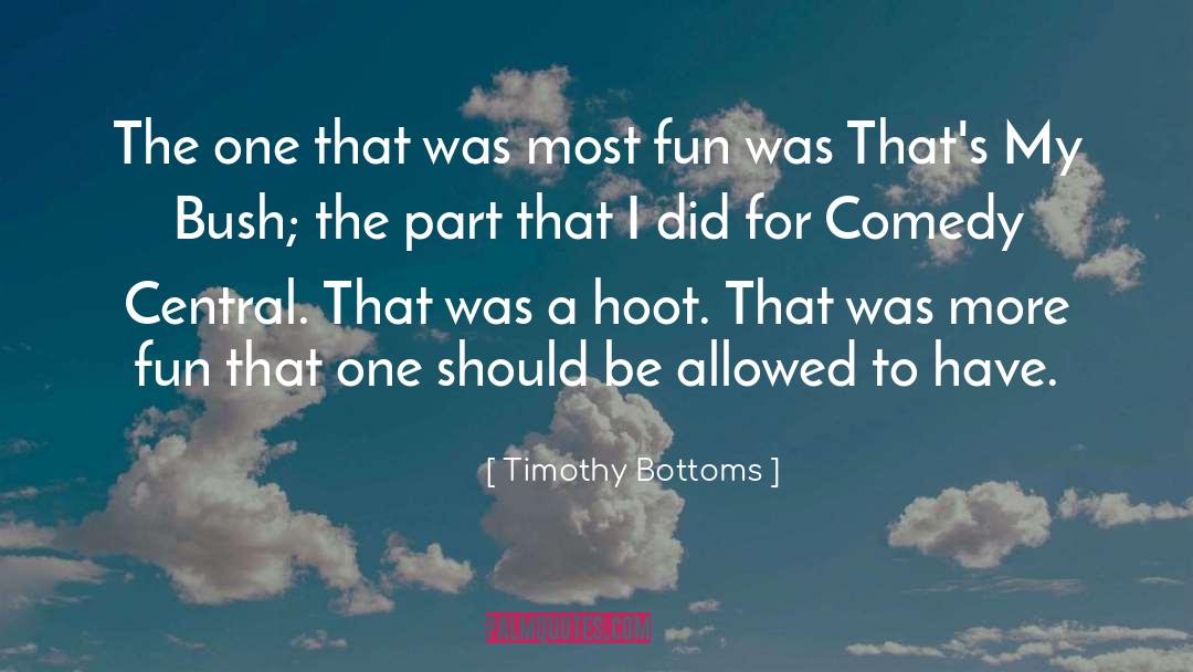 Beatrice Leep Hoot quotes by Timothy Bottoms