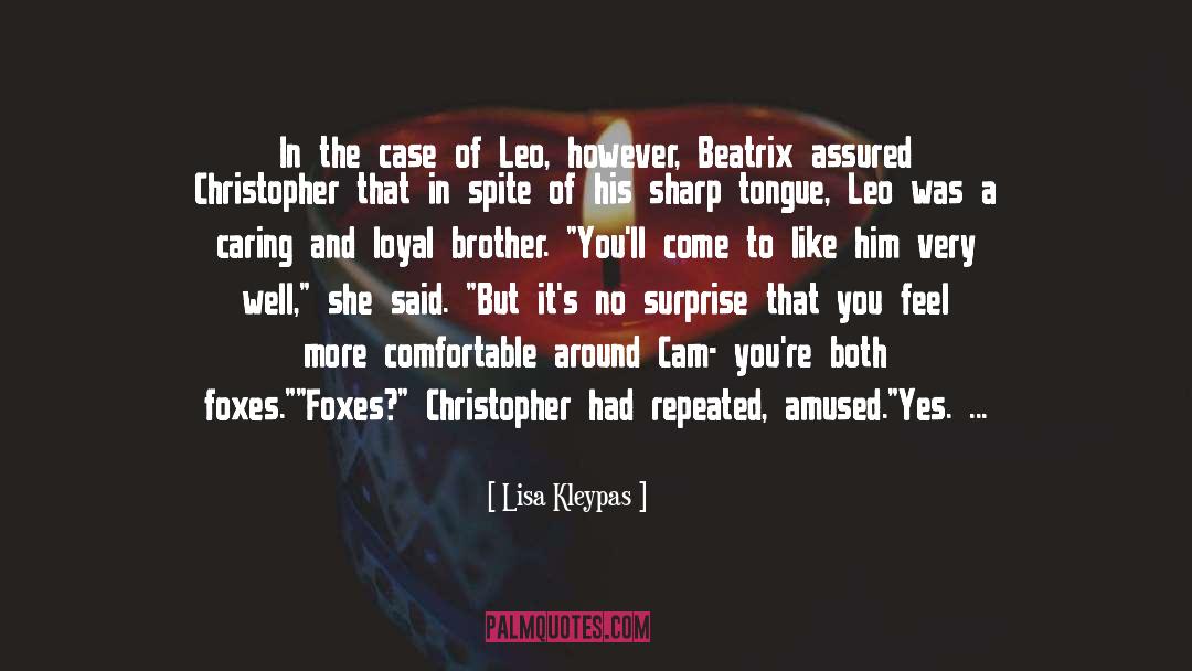 Beatrix And Christopher quotes by Lisa Kleypas