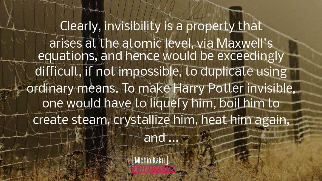 Beatrix Potter quotes by Michio Kaku