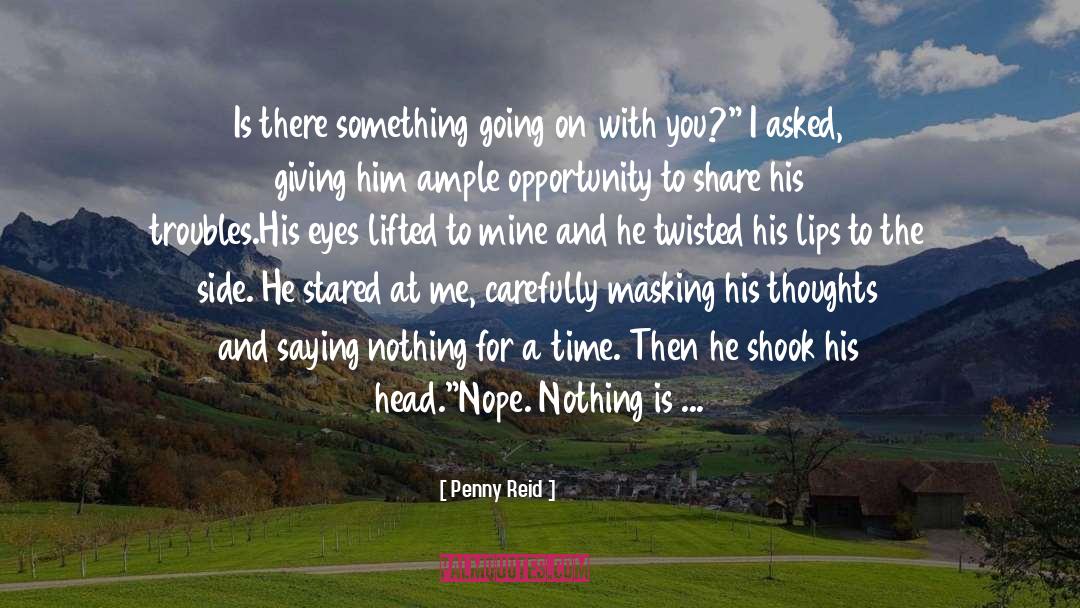 Beau quotes by Penny Reid