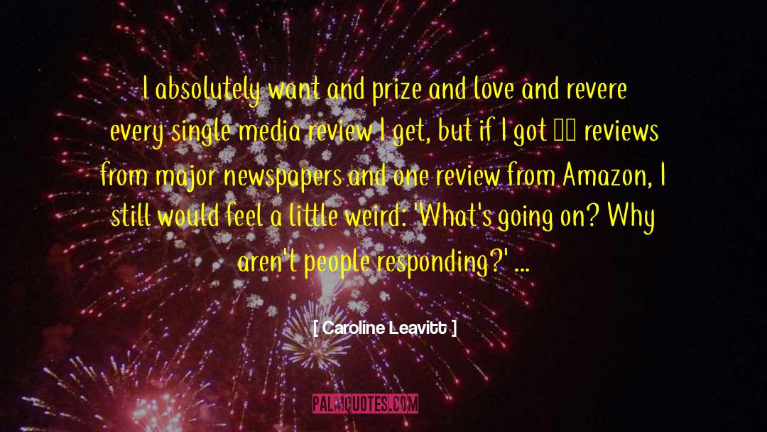 Beauline Media quotes by Caroline Leavitt