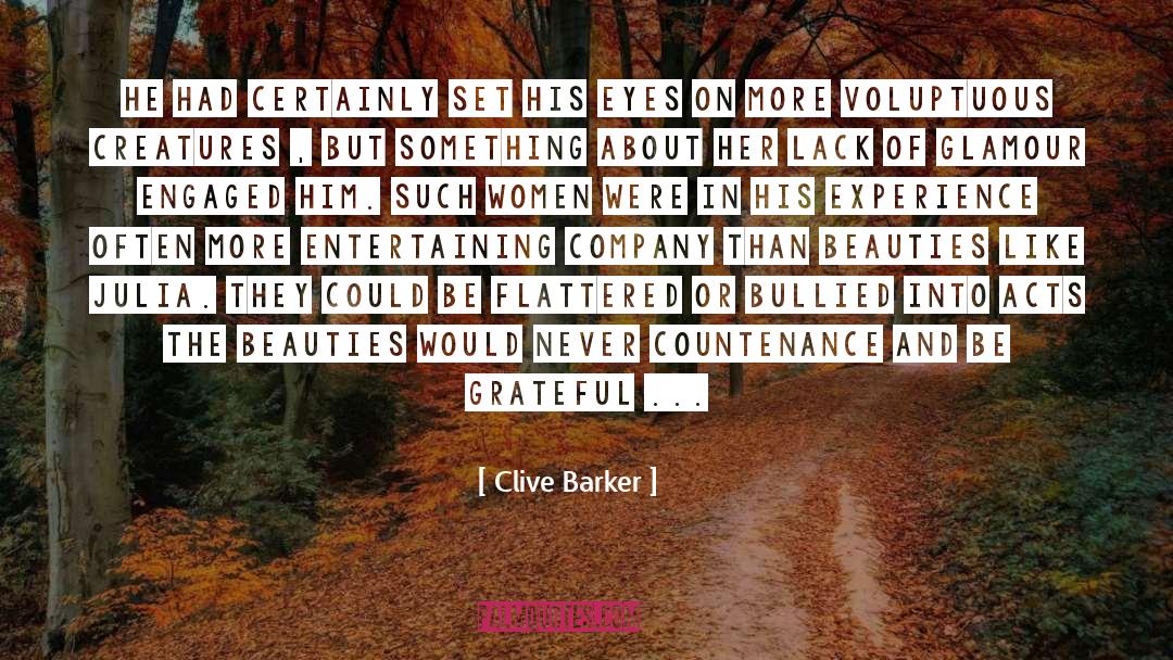 Beauties quotes by Clive Barker