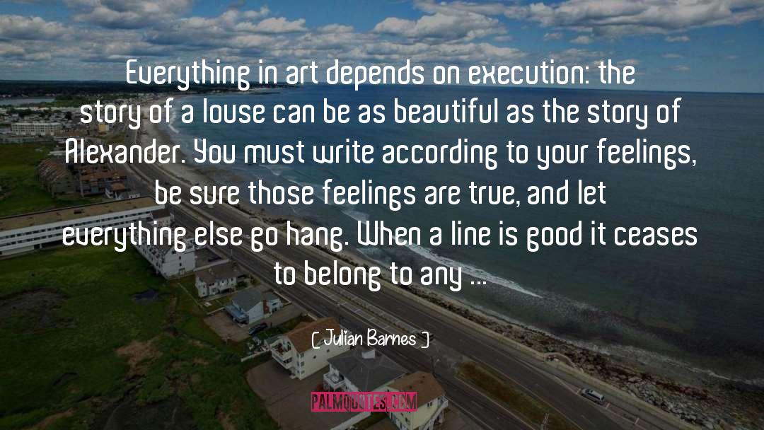 Beautiful Art quotes by Julian Barnes