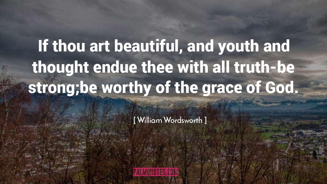 Beautiful Art quotes by William Wordsworth