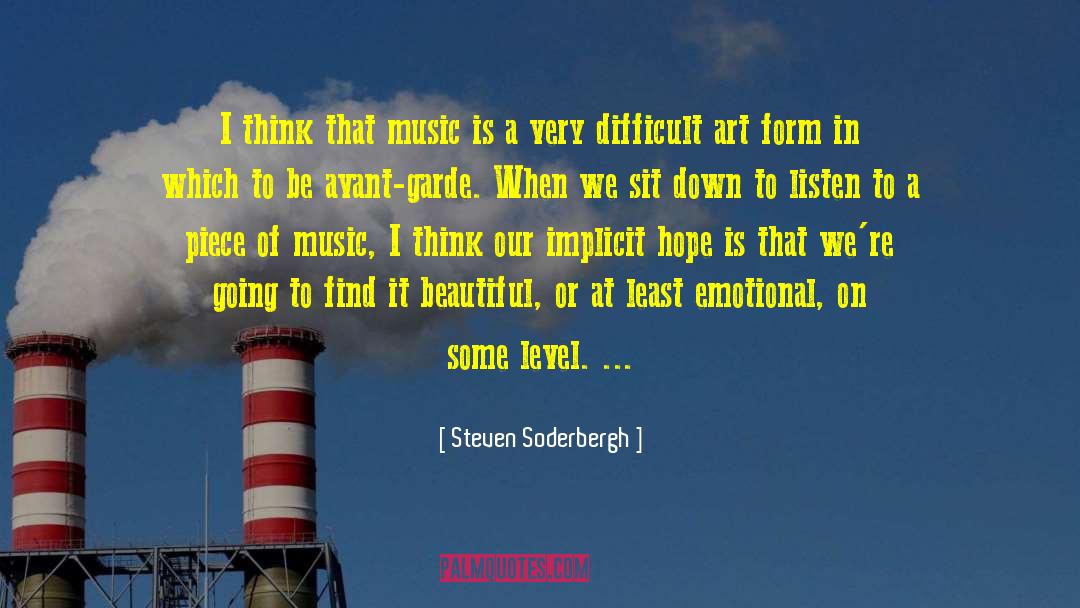 Beautiful Art quotes by Steven Soderbergh