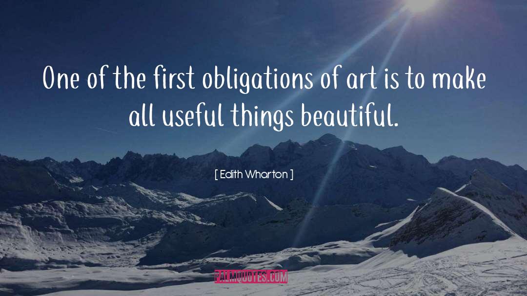 Beautiful Art quotes by Edith Wharton