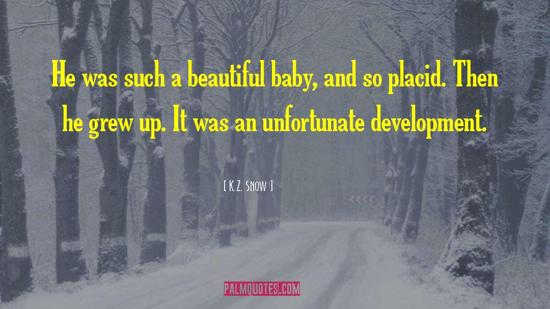 Beautiful Baby quotes by K.Z. Snow