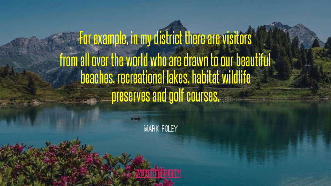 Beautiful Beach quotes by Mark Foley