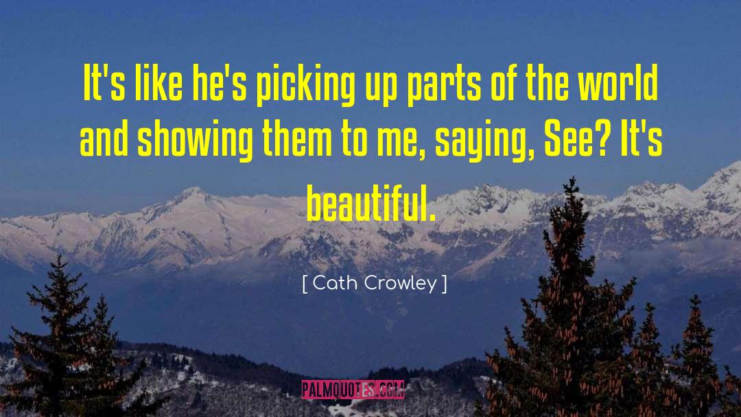 Beautiful Beginning quotes by Cath Crowley
