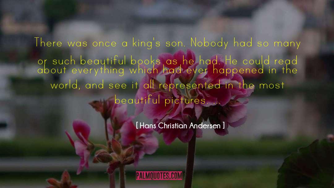 Beautiful Books quotes by Hans Christian Andersen