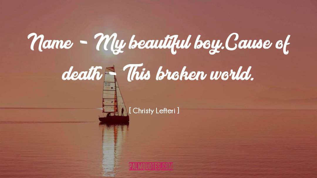 Beautiful Boy quotes by Christy Lefteri