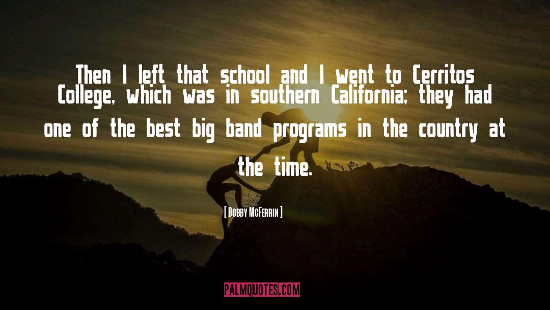 Beautiful California quotes by Bobby McFerrin