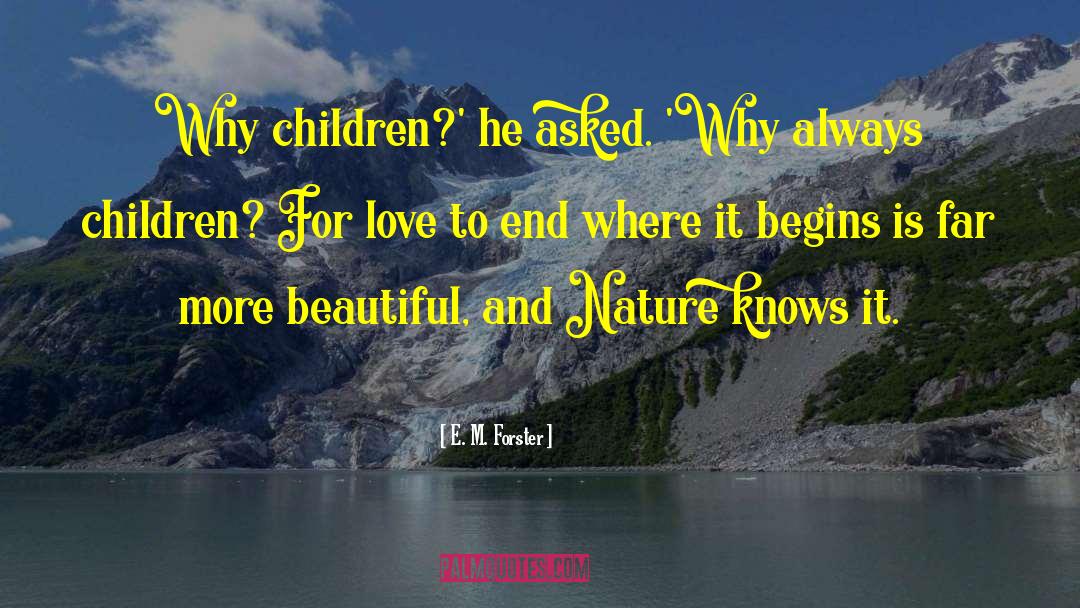 Beautiful Children quotes by E. M. Forster