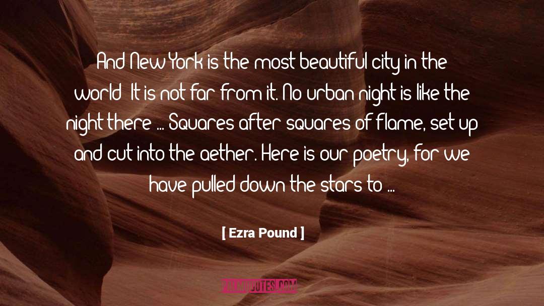 Beautiful City quotes by Ezra Pound