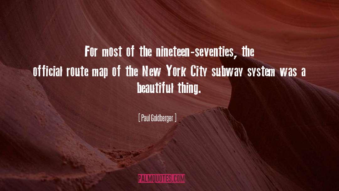 Beautiful City quotes by Paul Goldberger