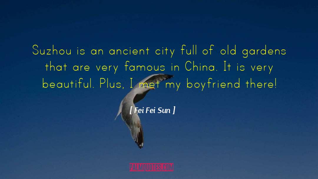 Beautiful City quotes by Fei Fei Sun