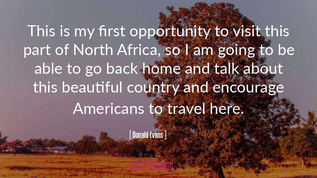 Beautiful Country quotes by Donald Evans