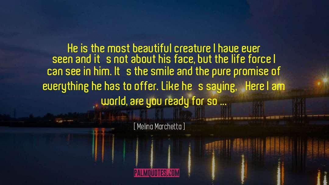 Beautiful Creature quotes by Melina Marchetta