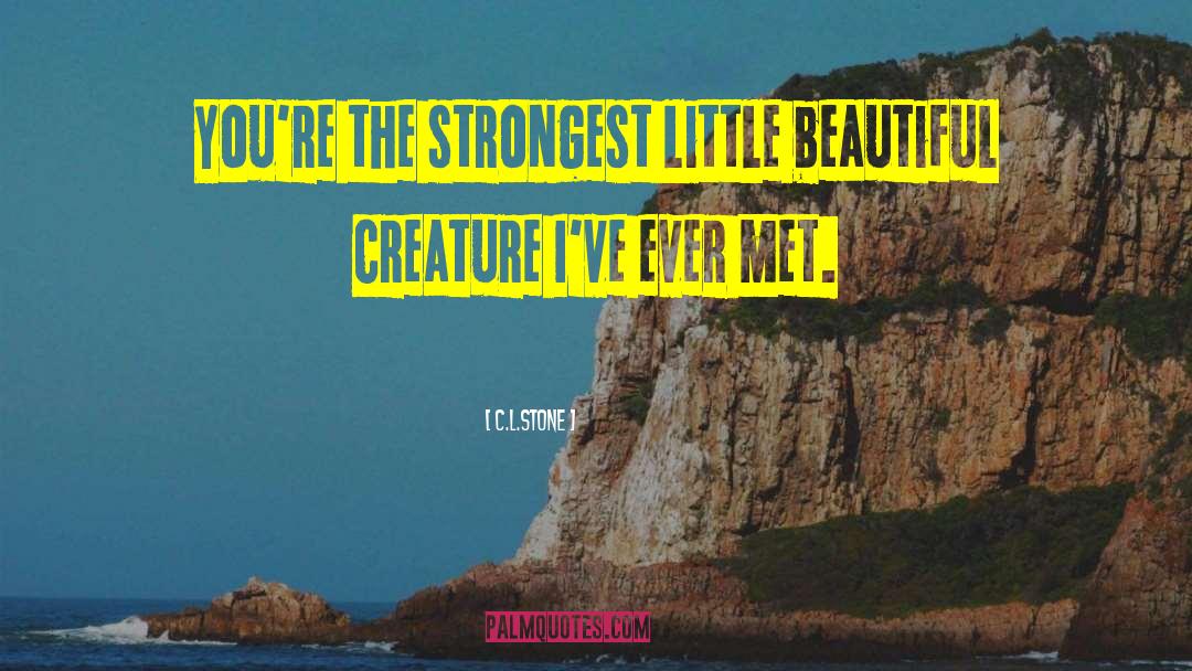 Beautiful Creature quotes by C.L.Stone